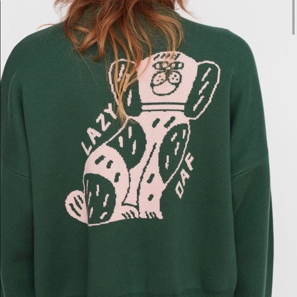 ISO Lazy Oaf Artefact Cardigan - Picture 2 of 2